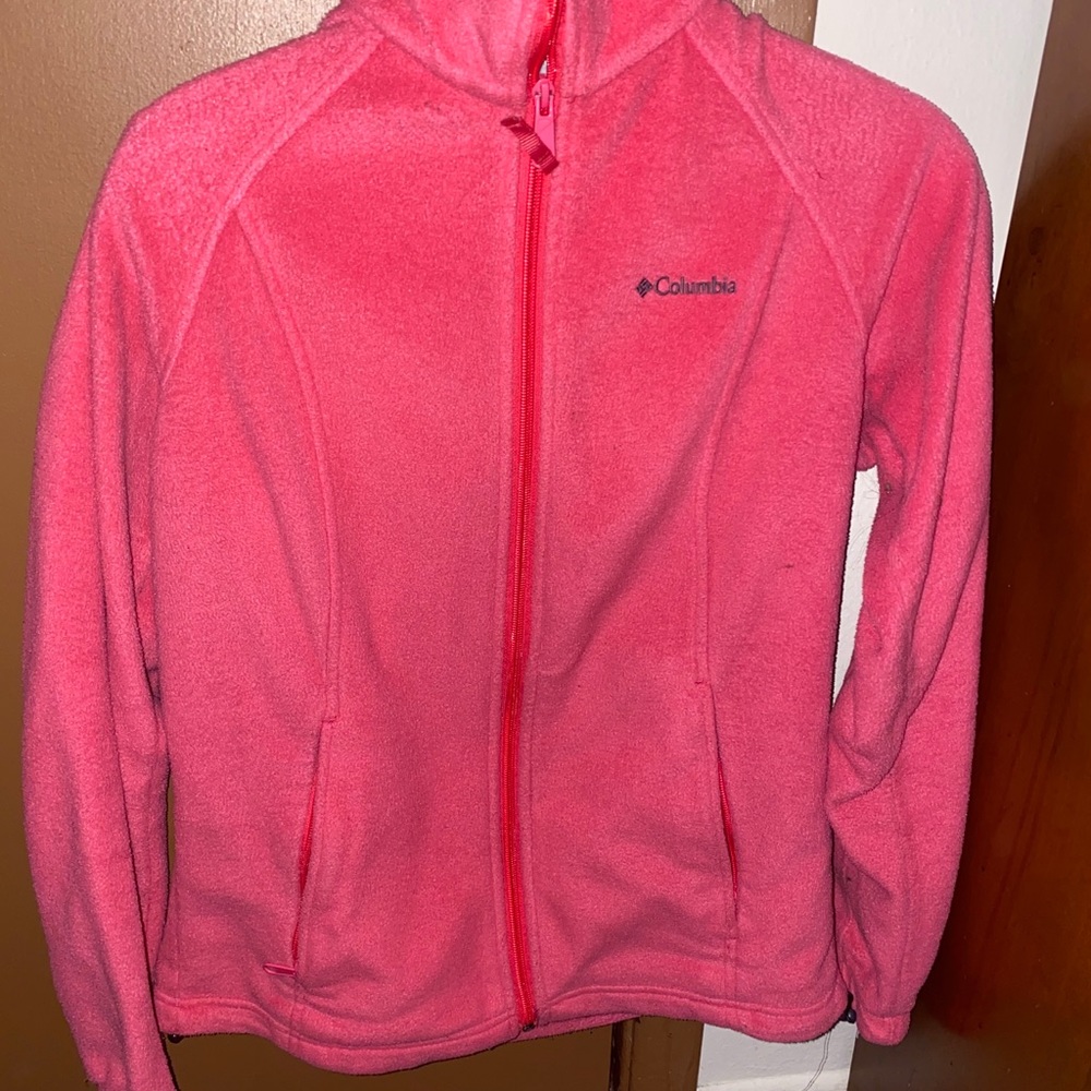Pink fleece Columbia